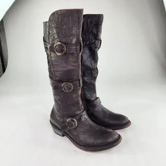 Biker Boots Steve Madden Cordova Boots NWOB RARE GOOD AMERICAN